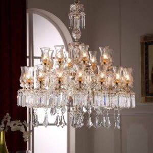 Đèn Chùm Pha Lê 609/16+8